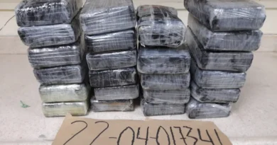DNCD se incauta 23 paquetes de cocaína en la Ciénaga de Barahona