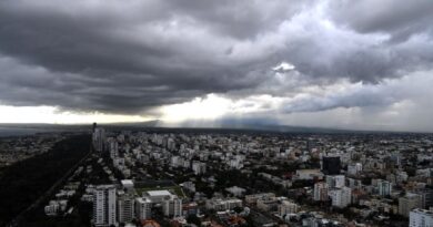 ONAMET pronostica aguaceros en localidades de RD por vaguada