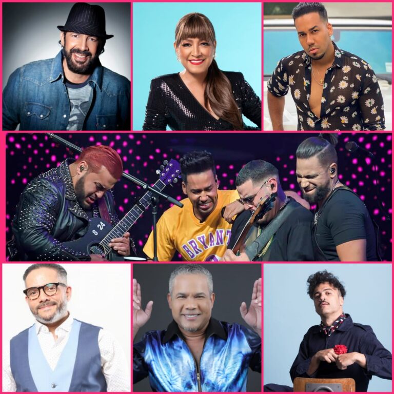 Dominicanos que hoy buscan ganar un Latin Grammy