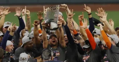Los Astros celebran en grande su título de campeones de la Serie Mundial