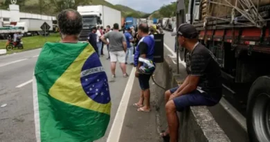 Brasil: Ministro de Justicia ordena reforzar acciones para acabar bloqueos