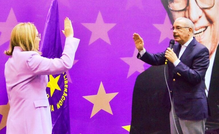 Iris Guaba queda juramentada como integrante del Comité Político del PLD