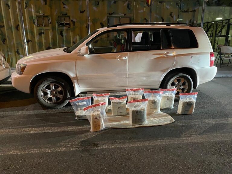 Detienen hombre a bordo de jeepeta con 81 libras de marihuana