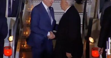 Biden llega a México para la cumbre con López Obrador y Trudeau
