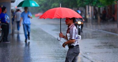 Sistema de alta presión provocará lluvias débiles y ráfagas de viento