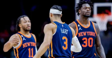 Los Knicks y los Heat dan golpe en la mesa; LeBron y LaMelo se lesionan