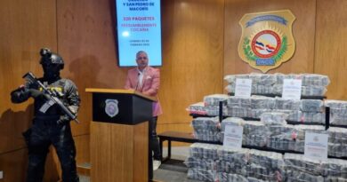 Ocupan 320 paquetes presumiblemente cocaína en Caucedo y SPM
