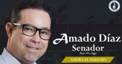 Amado Díaz lanzará este domingo candidatura a senaduría por provincia Santo Domingo