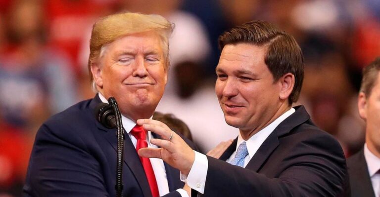 MIAMI: DeSantis califica de «circo fabricado» imputación a Trump