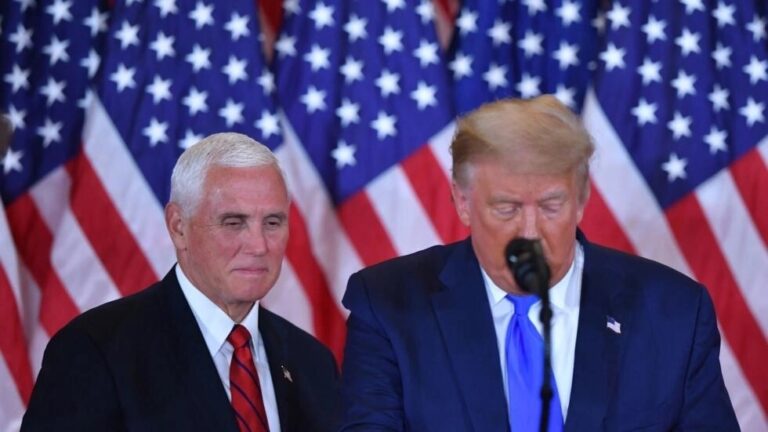 Pence es llamado a declarar en la investigación contra Donald Trump
