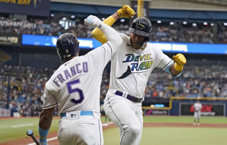 Sirí y Franco pegan jonrones; Rays blanquean a Tigres