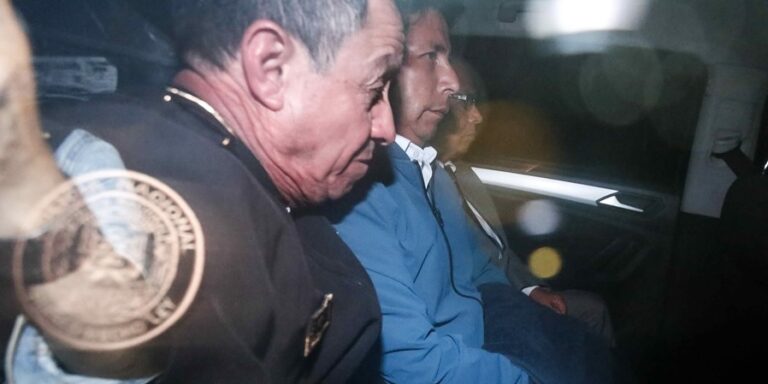 PERU: Un juez dicta 36 meses de prisión para expresidente Castillo