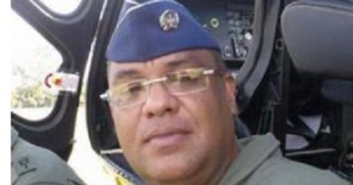 Identifican como el teniente coronel Negarit María Espaillat el piloto muerto en el accidente de helicóptero en San Cristóbal