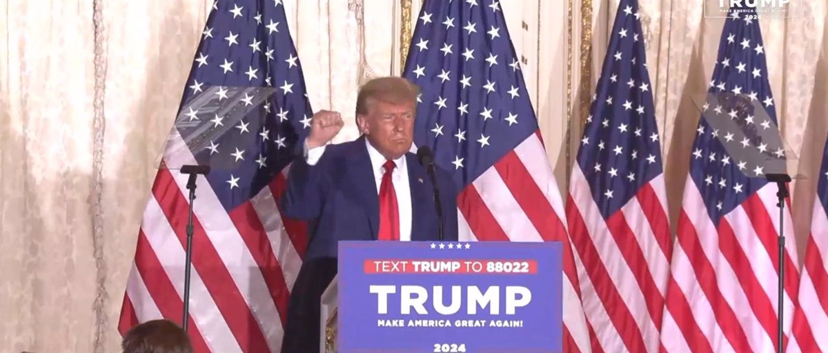 FLORIDA: Donald Trump asegura Estados Unidos «se va al infierno»