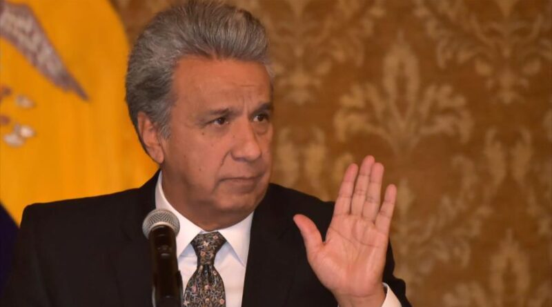 ECUADOR: Fiscalía pide prisión para expresidente Lenín Moreno