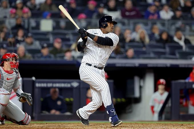 Franchy Cordero conecta jonrón en victoria Yanquis de Nueva York