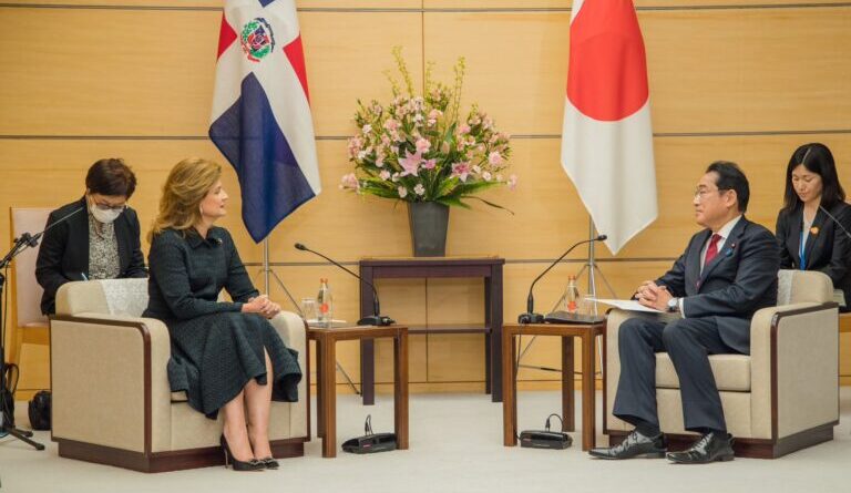 Raquel Peña agradece apoyo de Japón sobre situación haitiana