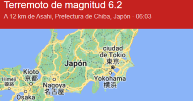 Un terremoto de 6,2 sacude el este de Tokio sin alerta de tsunami