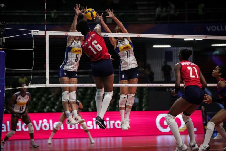 Voleibol de República Dominicana cae ante Italia en Liga de Naciones