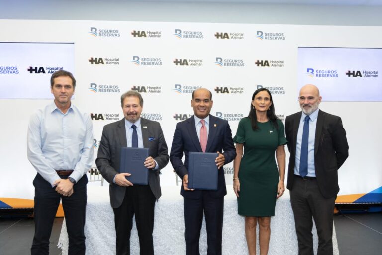 Seguros Reservas y el Hospital Alemán de Buenos Aires realizan alianza para brindar servicios en medicina de alta complejidad