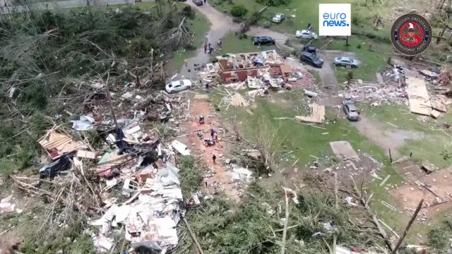 EEUU: Un muerto y más de 20 heridos tras múltiples tornados