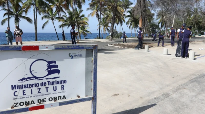 Malecón de SDE: Primera etapa prácticamente terminada