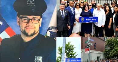 Renombran intersección en Brooklyn en memoria de policía dominicano asesinado en Harlem