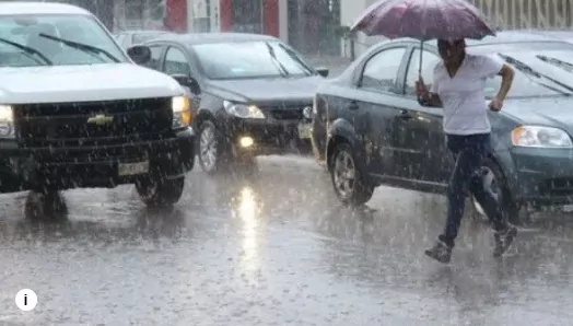 Aguaceros y tormentas eléctricas pronostica Onamet para hoy