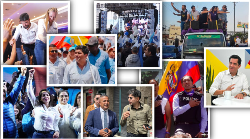 ECUADOR: Chalecos antibalas en el cierre de la campaña electoral