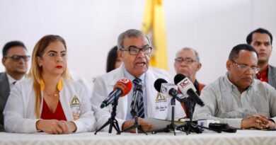 Colegio Médico Dominicano anuncia paro de labores por 48 horas