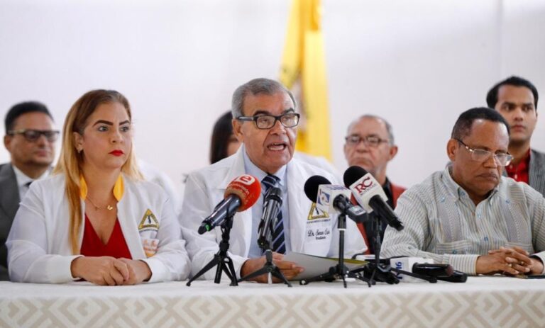 Colegio Médico Dominicano anuncia paro de labores por 48 horas