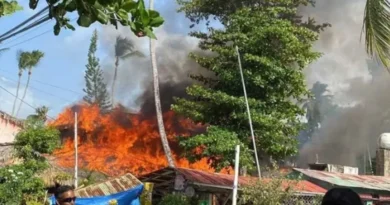Incendio en Las Terrenas afecta más de 10 comercios