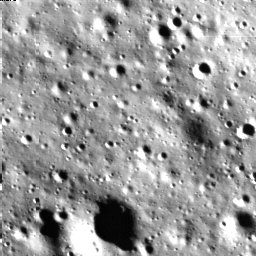 India revela las primeras imágenes del polo sur de la luna