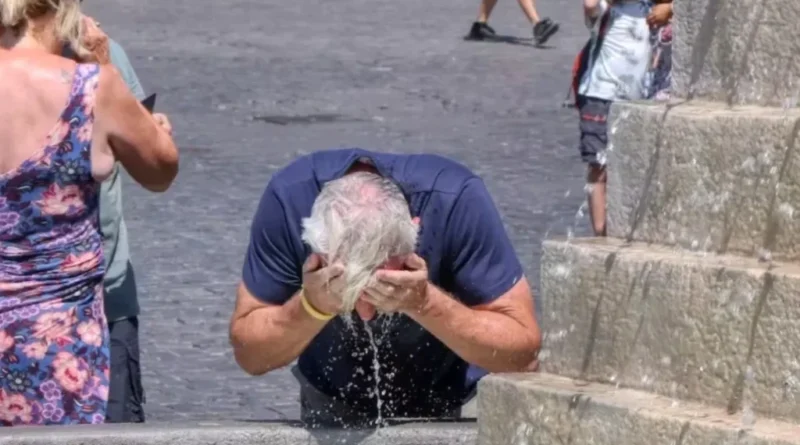 La ola de calor alcanza su pico máximo en Italia