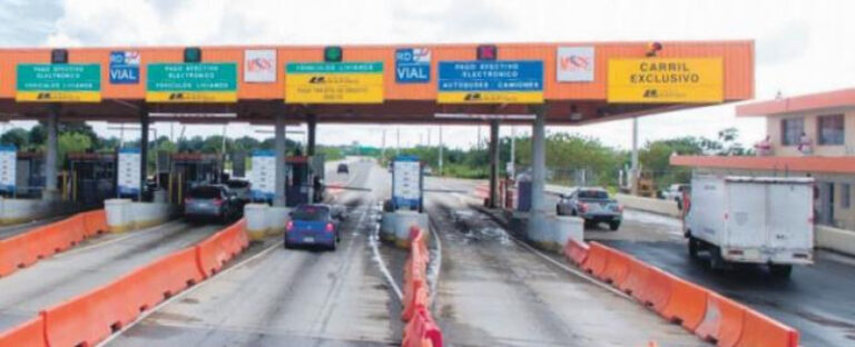 Peajes están libres de costo hasta el jueves 24 a las seis de la mañana