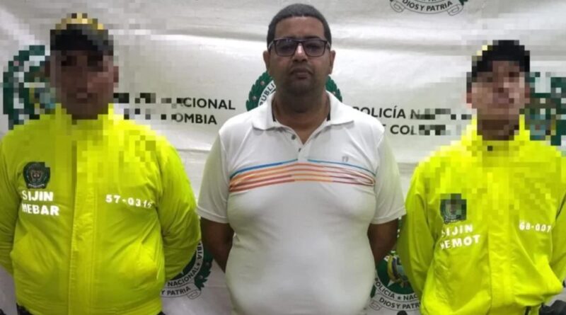 COLOMBIA: Capturan dominicano requerido en su país por asesinato