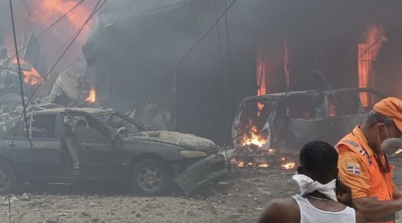 Confirman 4 muertos y 33 heridos en la explosión en San Cristóbal