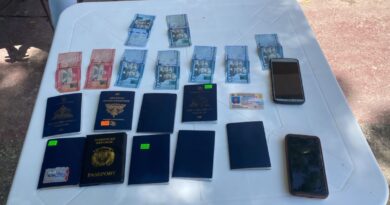 Apresan hombre con nueve pasaportes correspondientes a nacionales haitianos en Elías Piña