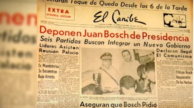 Se cumplen 60 años del golpe de estado al gobierno de Juan Bosch