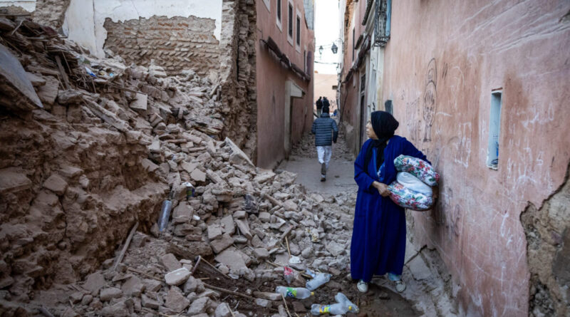 Al menos 820 muertos y 670 heridos por terremoto en Marruecos