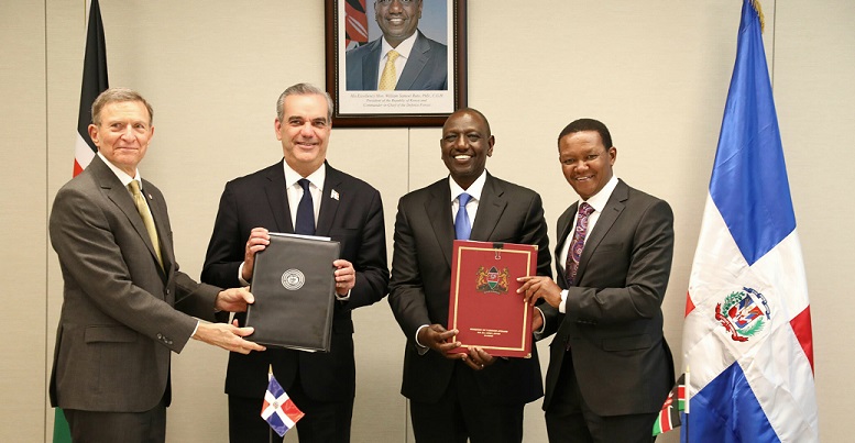 Kenia agradece a RD ofrecer apoyos a una posible fuerza de paz en Haití