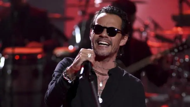 Marc Anthony recibe una estrella en el Paseo de la Fama de Hollywood