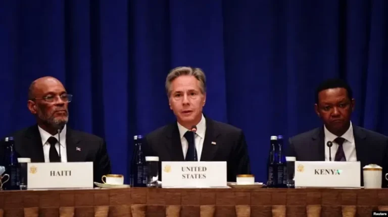 EEUU promete ayuda millonaria para Haití y pide a la ONU aprobar creación de misión de seguridad multinacional