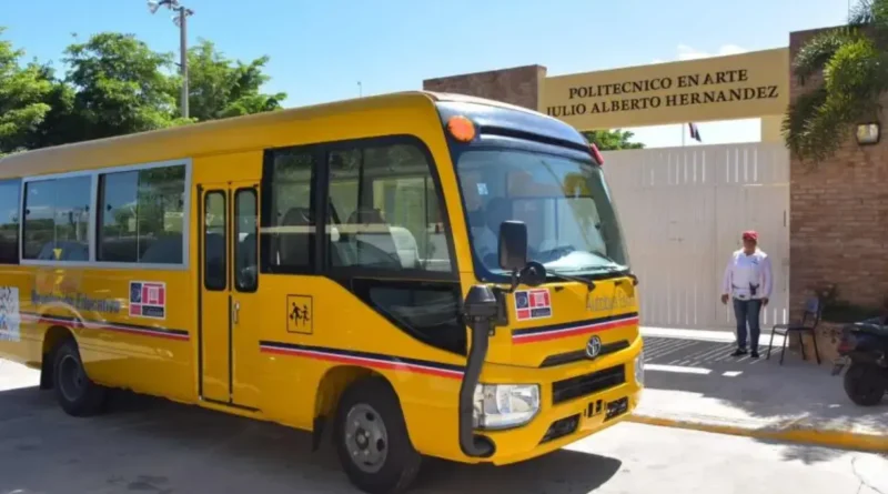 Escuelas tendrán rutas para transporte escolar