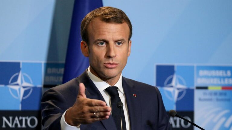 Macron advierte a Israel que debe aceptar la creación de un Estado para los palestinos