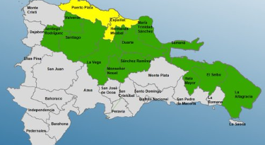 15 provincias bajo alerta por vaguada y posible crecida de ríos