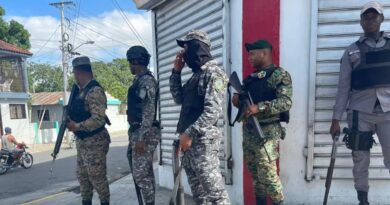 Despliegan militares y policías para prevenir líos en el Cibao