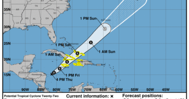 Se forma potencial ciclón tropical veintidós en la región del Caribe