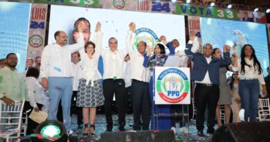 El PPG proclama a Luis Abinader candidato presidencial para 2024