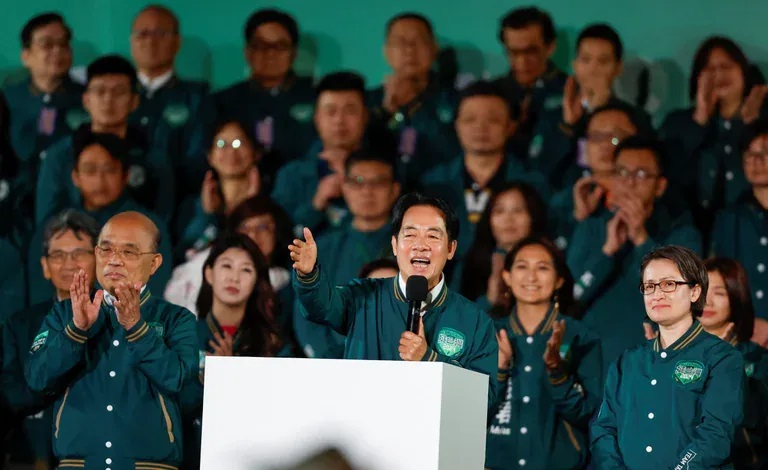 El presidente electo de Taiwán se aleja de China y elogia a EE.UU.